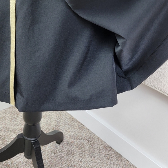 Lady Hagen Black And Gold Regal Binding Golf/Pickleball Skirt/Skort Sz 10 - Picture 6 of 16